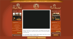 Desktop Screenshot of hotelparkchandigarh.com